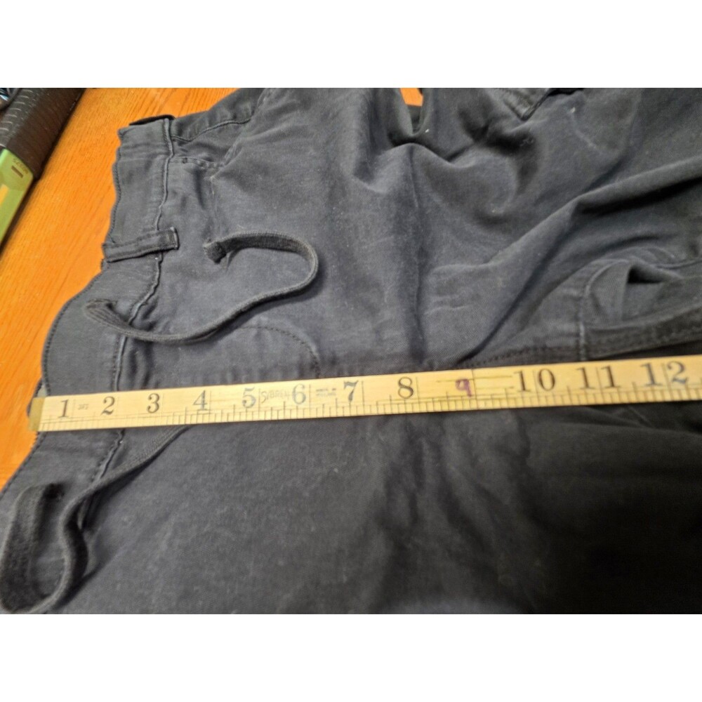 Torris Plus Size 2T Pull-On Drawstring Black Cargo Pants - Picture 12 of 13